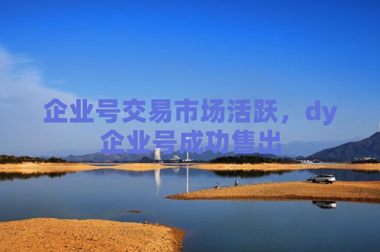 企业号交易市场活跃，dy企业号成功售出