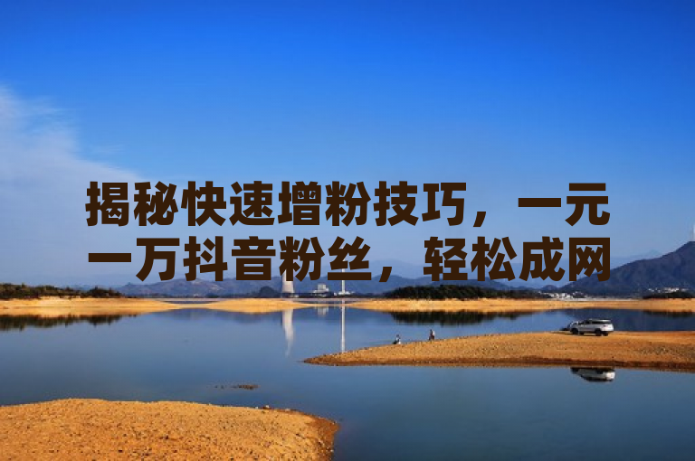 揭秘快速增粉技巧，一元一万抖音粉丝，轻松成网红！