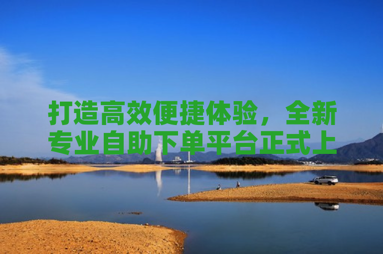 打造高效便捷体验，全新专业自助下单平台正式上线