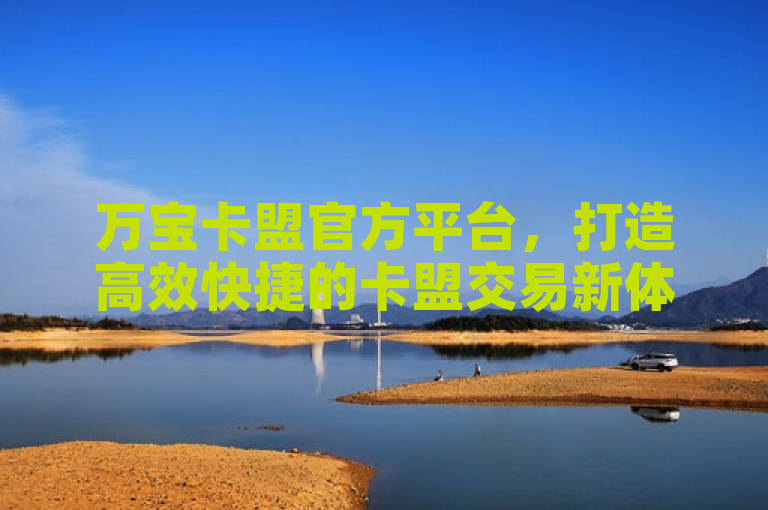 万宝卡盟官方平台，打造高效快捷的卡盟交易新体验