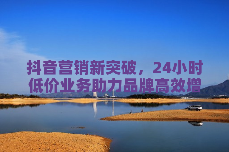 抖音营销新突破，24小时低价业务助力品牌高效增长