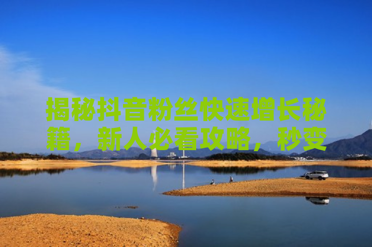 揭秘抖音粉丝快速增长秘籍,新人必看攻略,秒变网红!