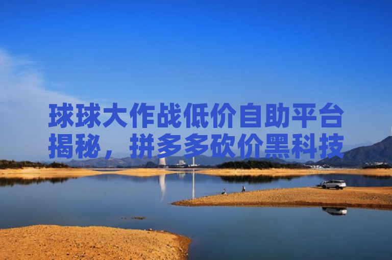 球球大作战低价自助平台揭秘，拼多多砍价黑科技与抖音流量神器一览