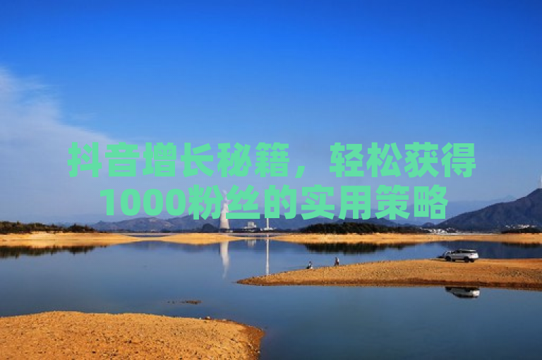 抖音增长秘籍，轻松获得1000粉丝的实用策略