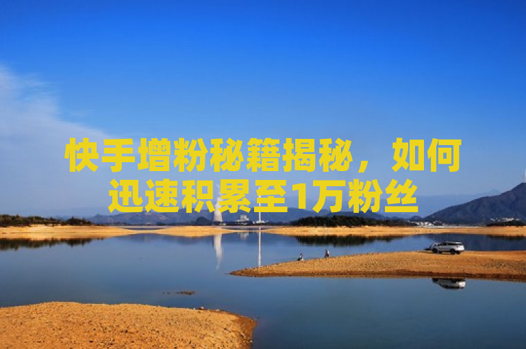 快手增粉秘籍揭秘，如何迅速积累至1万粉丝