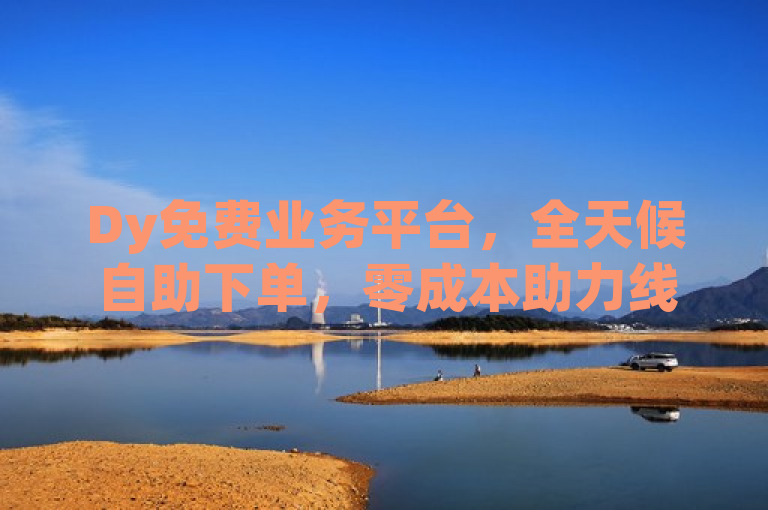 Dy免费业务平台，全天候自助下单，零成本助力线上创业与营销新纪元