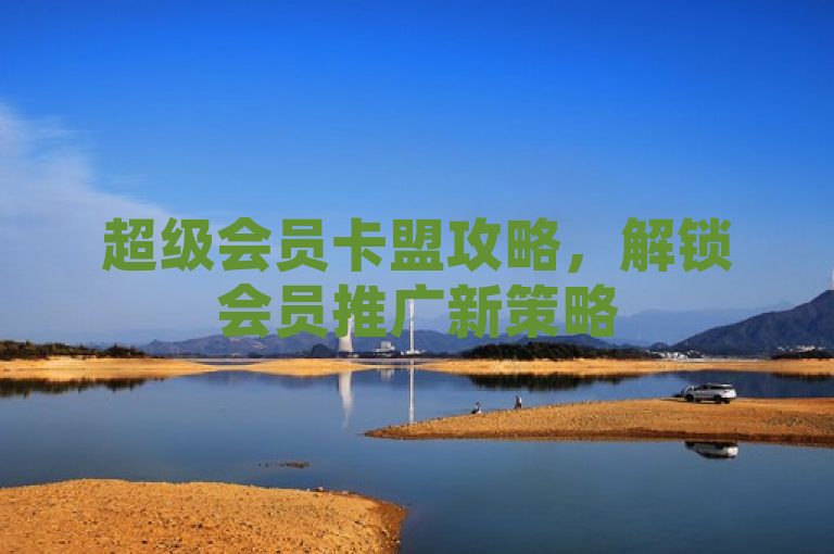 超级会员卡盟攻略，解锁会员推广新策略