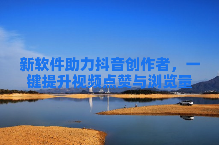 新软件助力抖音创作者，一键提升视频点赞与浏览量