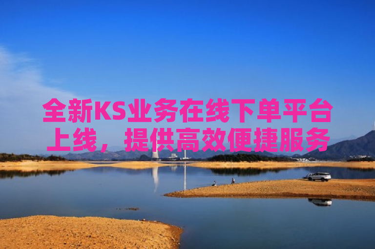 全新KS业务在线下单平台上线，提供高效便捷服务体验！