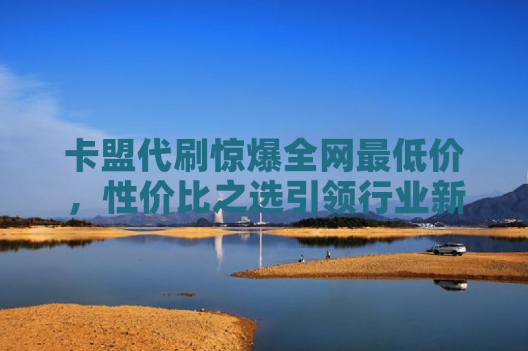 卡盟代刷惊爆全网最低价，性价比之选引领行业新风尚