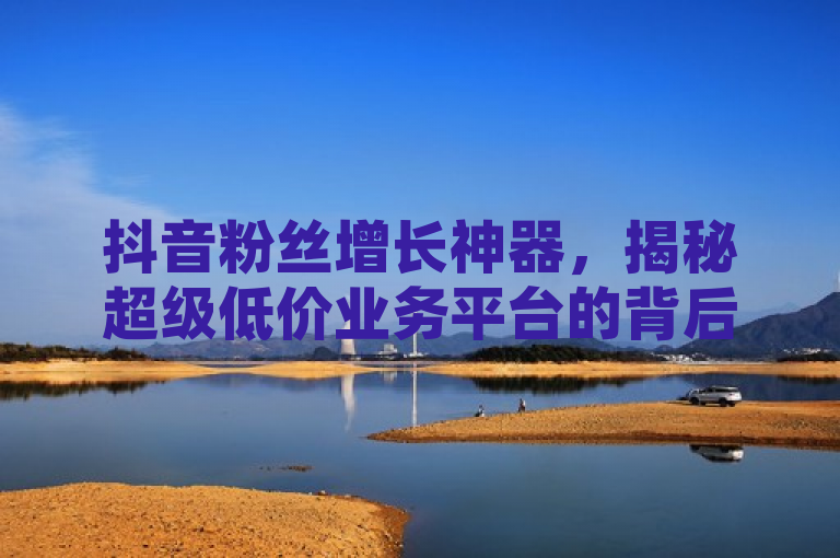 抖音粉丝增长神器，揭秘超级低价业务平台的背后真相