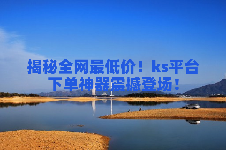 揭秘全网最低价！ks平台下单神器震撼登场！
