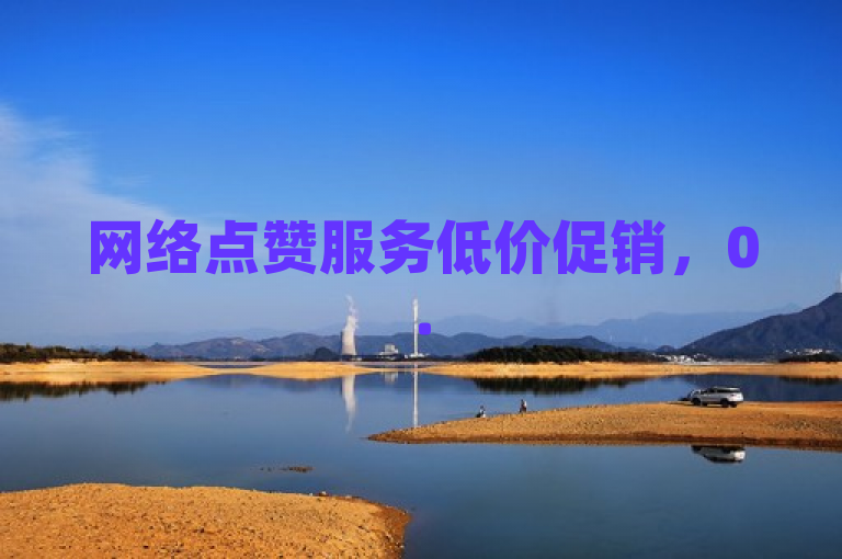 网络点赞服务低价促销，0.5元即可获100个秒到赞