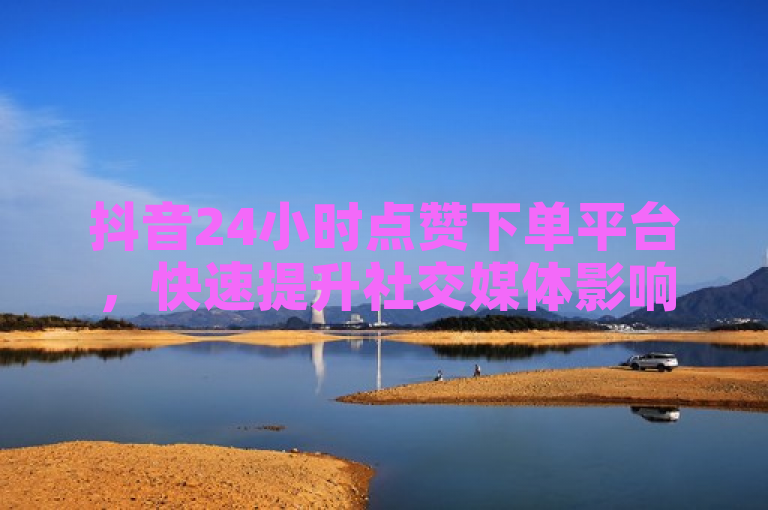 抖音24小时点赞下单平台，快速提升社交媒体影响力的新选择