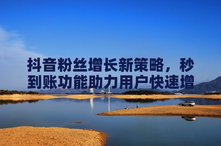 抖音粉丝增长新策略，秒到账功能助力用户快速增长