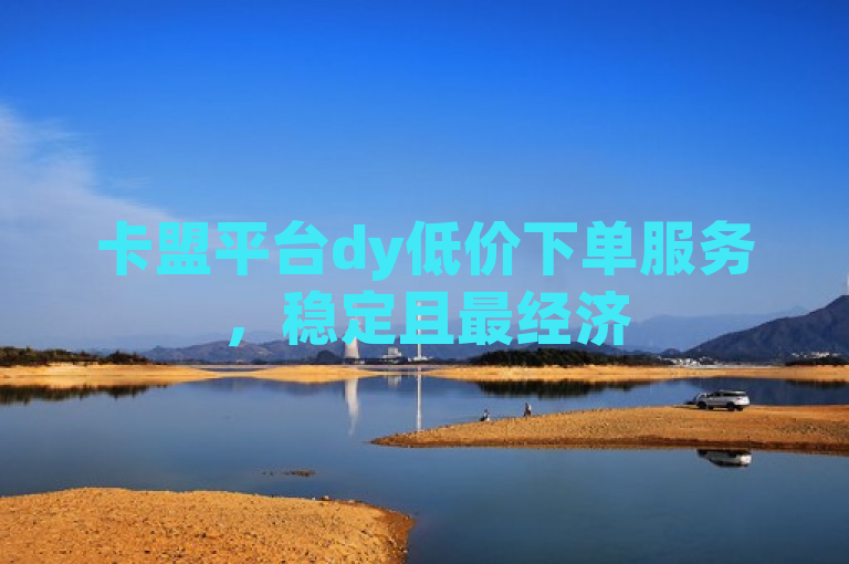 卡盟平台dy低价下单服务，稳定且最经济
