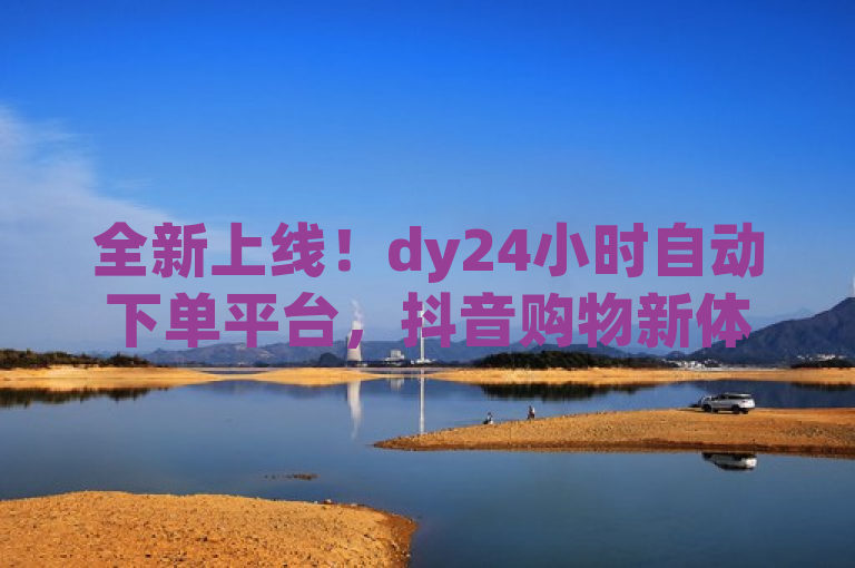 全新上线！dy24小时自动下单平台，抖音购物新体验——全天候自助下单服务