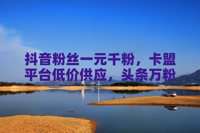 抖音粉丝一元千粉，卡盟平台低价供应，头条万粉账号及抖币充值服务。