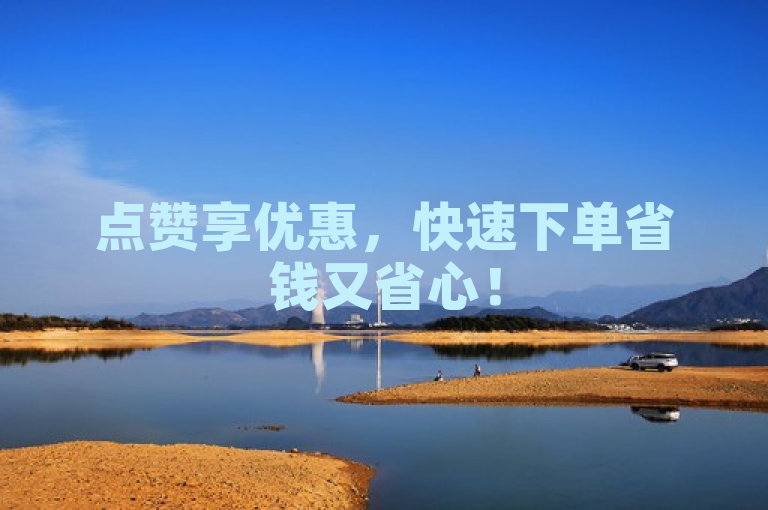 点赞享优惠，快速下单省钱又省心！