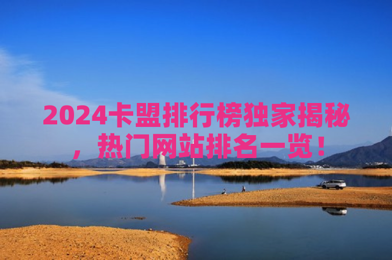 2024卡盟排行榜独家揭秘，热门网站排名一览！