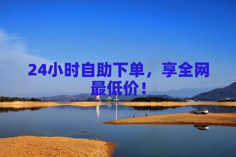 24小时自助下单，享全网最低价！
