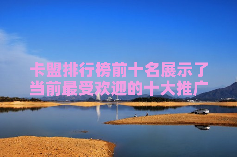 卡盟排行榜前十名展示了当前最受欢迎的十大推广平台。