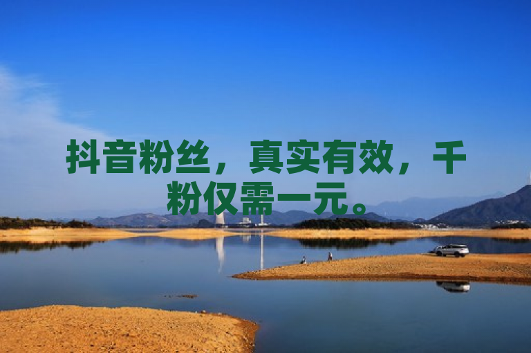 抖音粉丝，真实有效，千粉仅需一元。