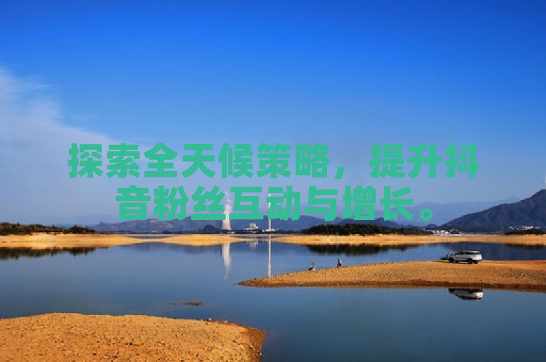 探索全天候策略，提升抖音粉丝互动与增长。