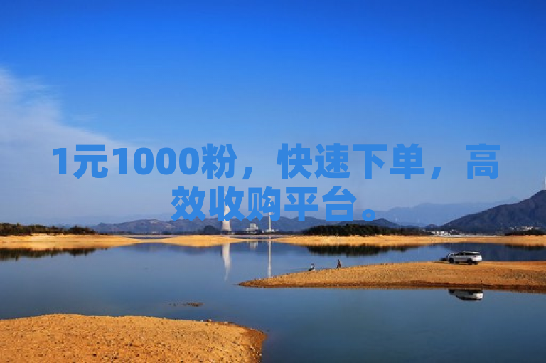1元1000粉，快速下单，高效收购平台。