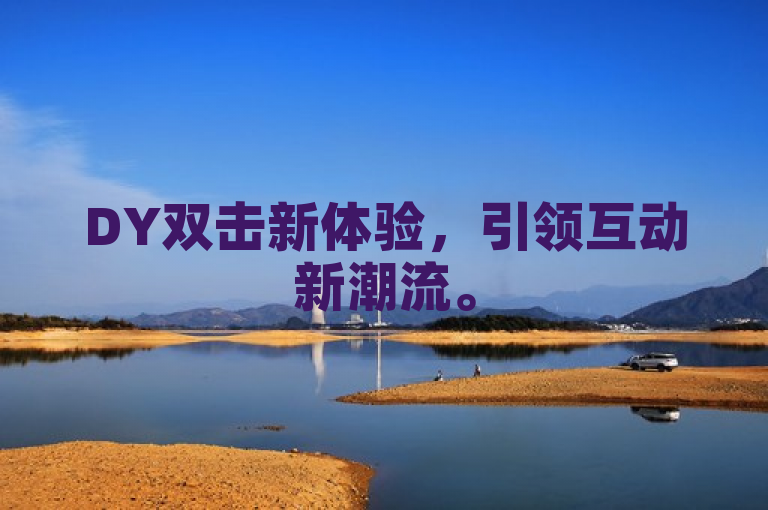 DY双击新体验，引领互动新潮流。