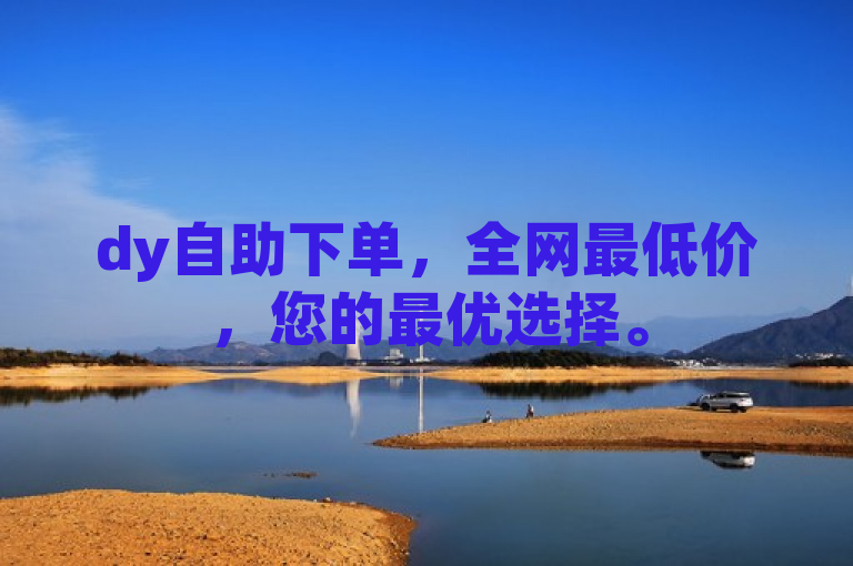 dy自助下单，全网最低价，您的最优选择。