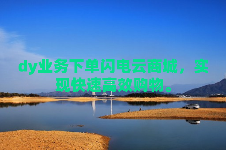 dy业务下单闪电云商城，实现快速高效购物。