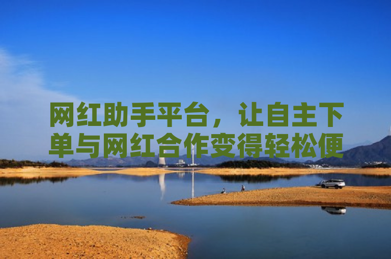 网红助手平台，让自主下单与网红合作变得轻松便捷。