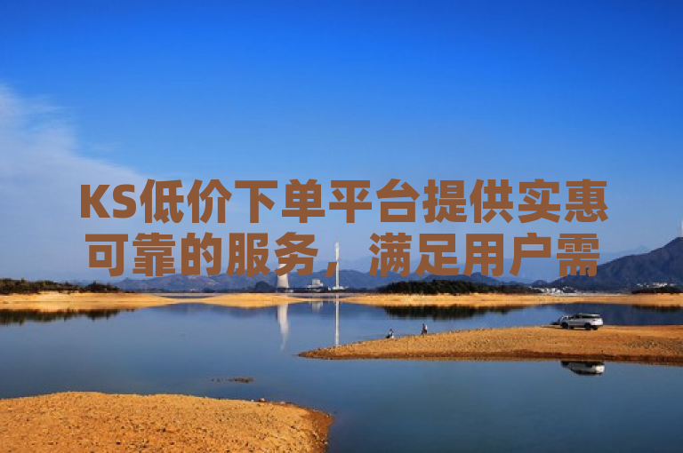 KS低价下单平台提供实惠可靠的服务，满足用户需求。