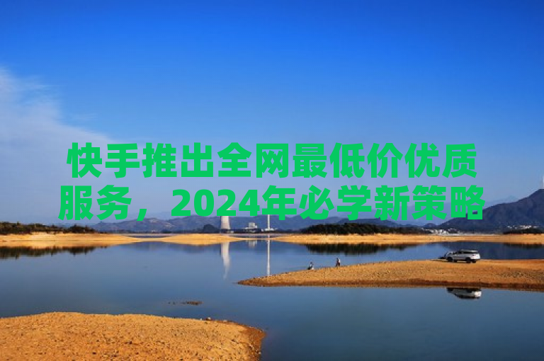 快手推出全网最低价优质服务，2024年必学新策略。