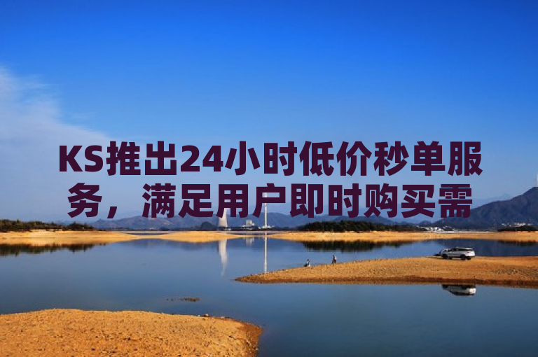 KS推出24小时低价秒单服务，满足用户即时购买需求。