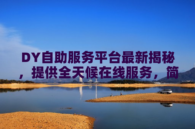 DY自助服务平台最新揭秘，提供全天候在线服务，简化用户操作流程，提升便捷性。