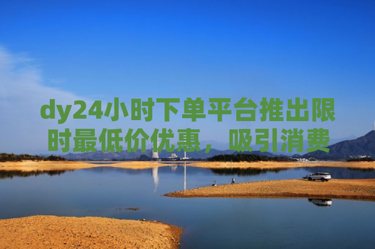 dy24小时下单平台推出限时最低价优惠，吸引消费者抢购。