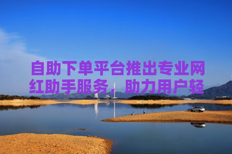 自助下单平台推出专业网红助手服务，助力用户轻松成为社交平台明星。