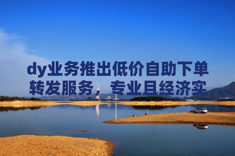 dy业务推出低价自助下单转发服务，专业且经济实惠。