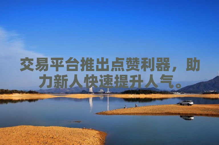 交易平台推出点赞利器，助力新人快速提升人气。