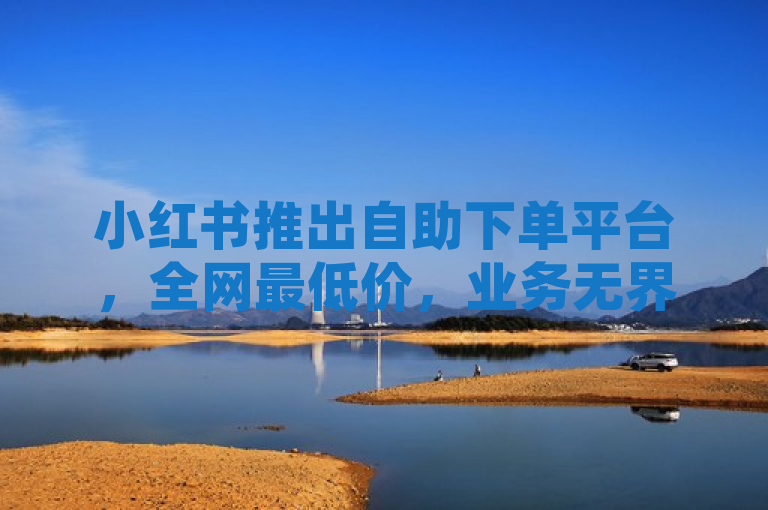 小红书推出自助下单平台，全网最低价，业务无界探索。