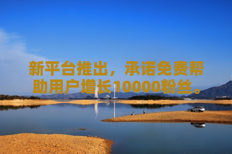 新平台推出，承诺免费帮助用户增长10000粉丝。