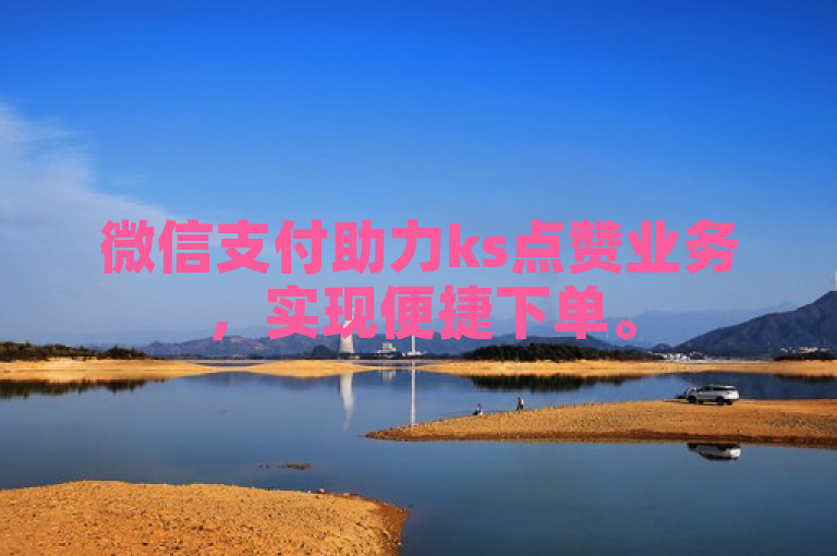 微信支付助力ks点赞业务，实现便捷下单。