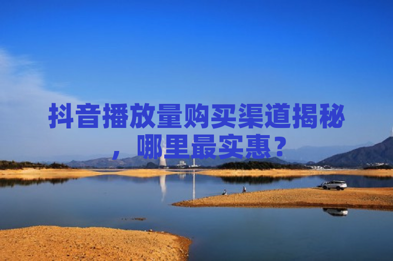 抖音播放量购买渠道揭秘，哪里最实惠？