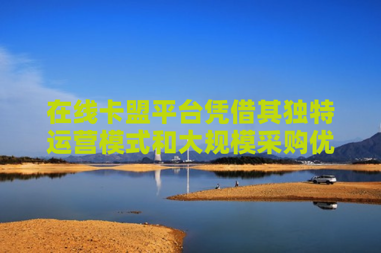 在线卡盟平台凭借其独特运营模式和大规模采购优势，为在线游戏服务平台提供了新的选择和竞争力。