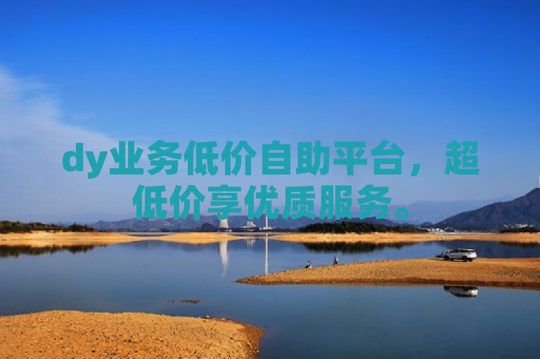 dy业务低价自助平台，超低价享优质服务。