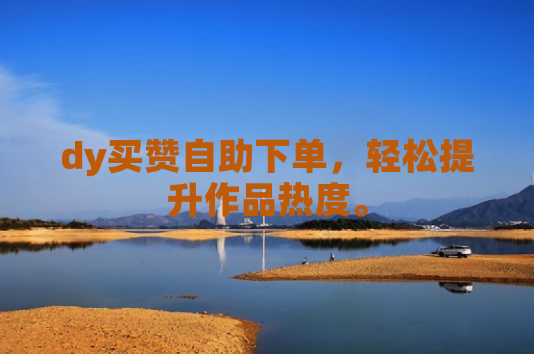 dy买赞自助下单，轻松提升作品热度。