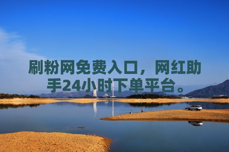 刷粉网免费入口，网红助手24小时下单平台。