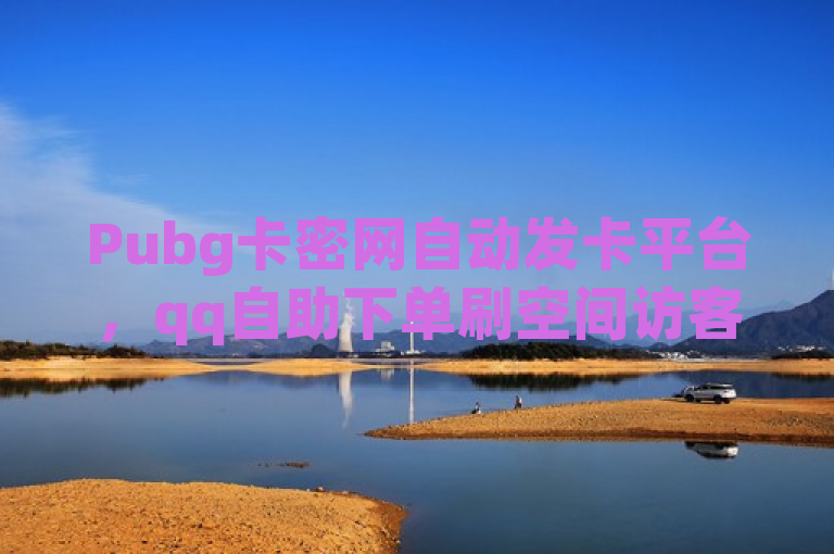 Pubg卡密网自动发卡平台，qq自助下单刷空间访客量。